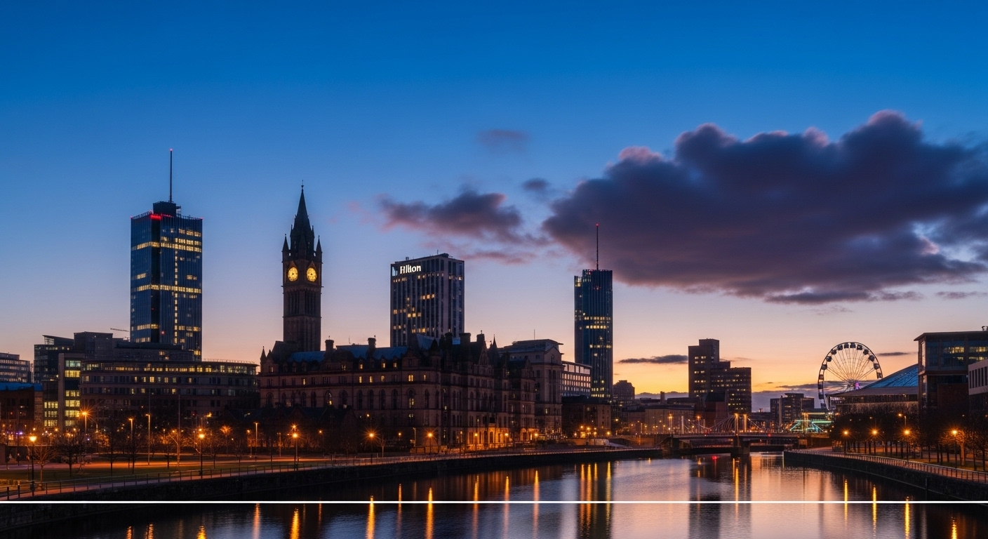 Manchester skyline